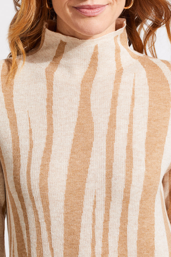 gorgeous tribal zebra print sweater dress