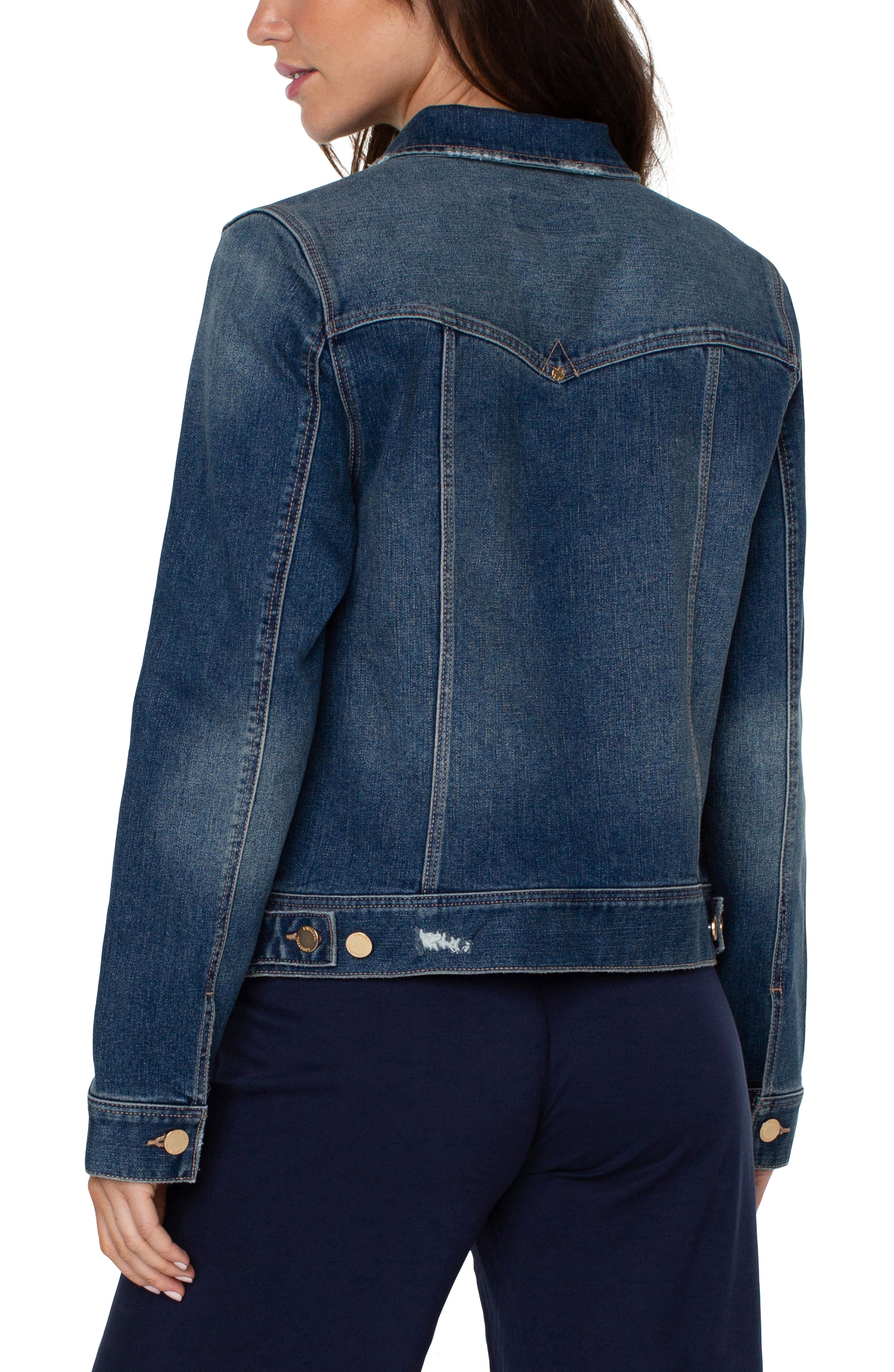 Classic Jean Jacket Town Crest – Madd Style Boutique